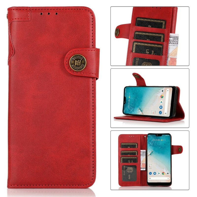 Κάλυμμα iPhone 13 Pro Max Khazneh Μαγνητικό Κουμπί