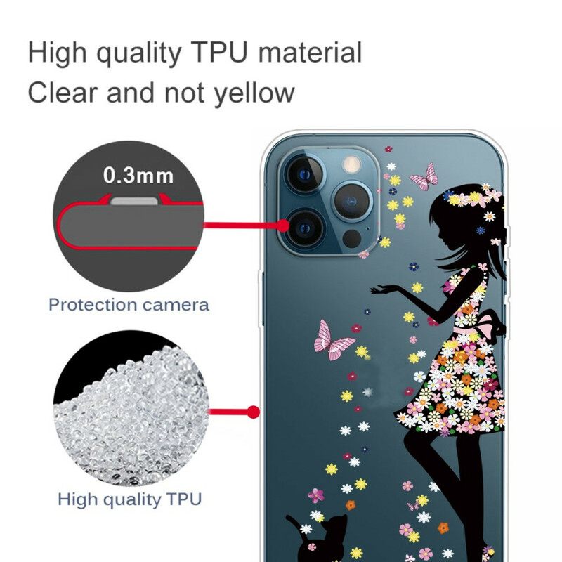 Θήκη iPhone 13 Pro Max Κορίτσι Των Λουλουδιών