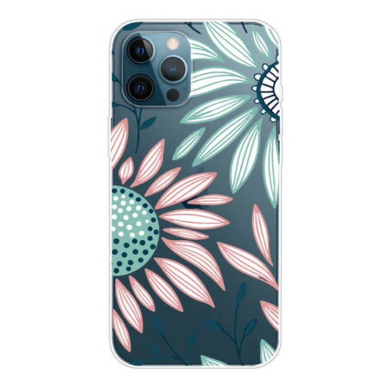 θηκη κινητου iPhone 13 Pro Max Διαφανές Ένα Λουλούδι