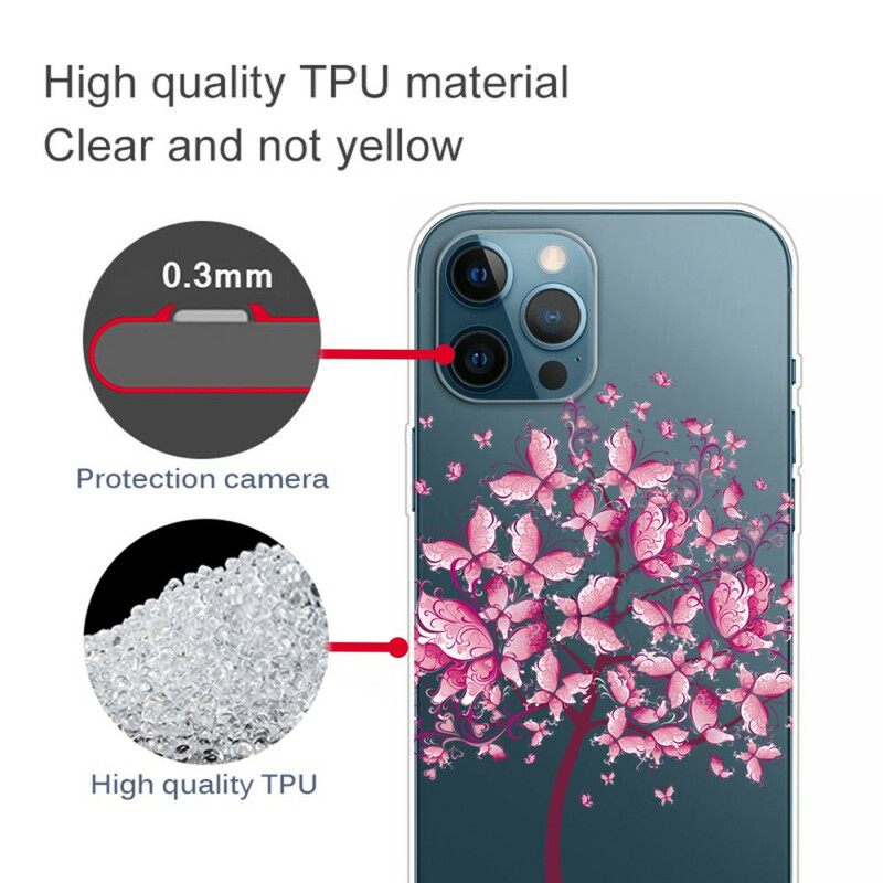 θηκη κινητου iPhone 13 Pro Max Pink Tree Top
