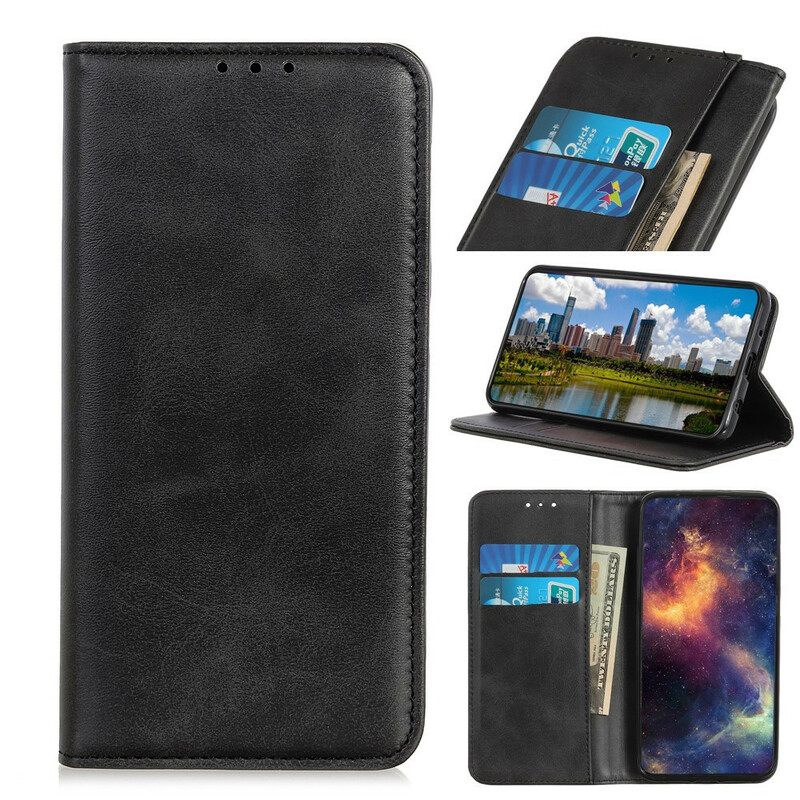 θηκη κινητου iPhone 13 Pro Max Θήκη Flip Lychee Split Leather
