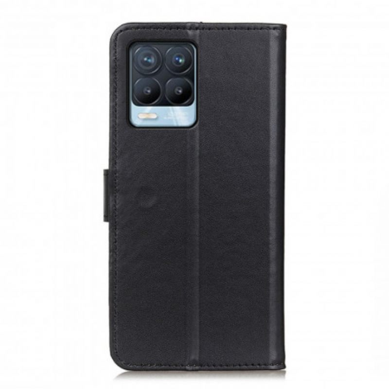 Κάλυμμα Realme 8 / 8 Pro Απλό Συνθετικό Δέρμα