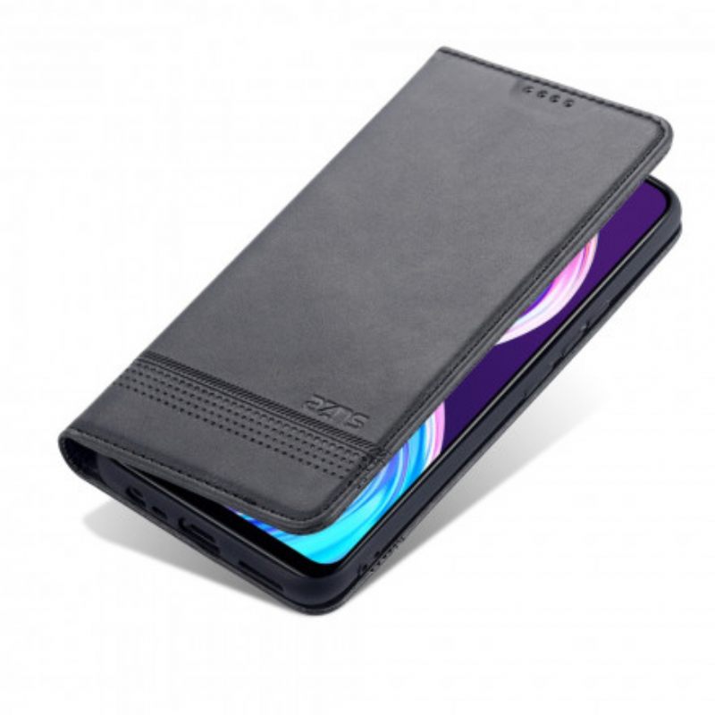 θηκη κινητου Realme 8 / 8 Pro Θήκη Flip Azns Styling Δέρματος