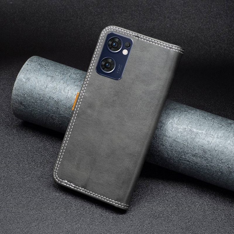 Κάλυμμα Oppo Find X5 Lite Δίχρωμο Με Λουράκι