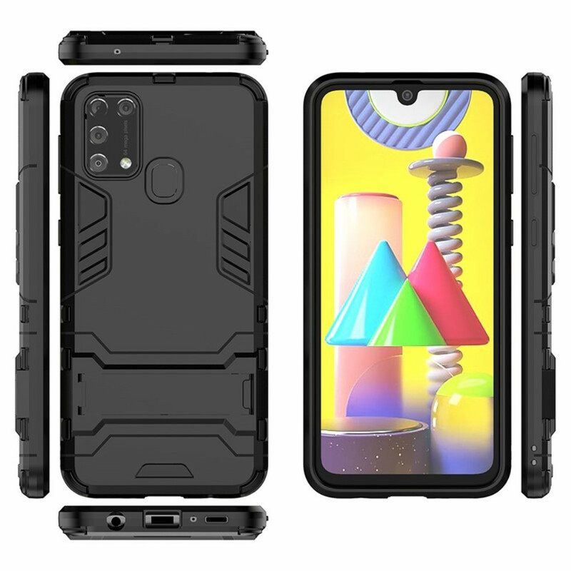 θηκη κινητου Samsung Galaxy M31 Εξαιρετικά Ανθεκτική Γλώσσα