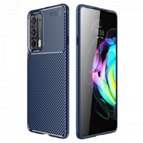 Θήκη Motorola Edge 20 Ευέλικτη Υφή Από Ίνες Άνθρακα