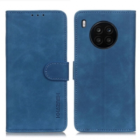 Κάλυμμα Huawei Nova 8i Στυλ Δερμάτινο Χρώμα