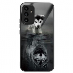 Κάλυμμα Samsung Galaxy A15 5g Puppy Dream Tempered Glass
