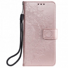 δερματινη θηκη Xiaomi Redmi Note 9 Pro 5G Sun Mandala