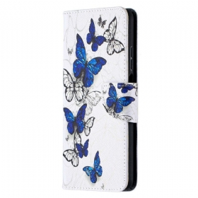 Θήκη Flip Xiaomi Redmi Note 9 Pro 5G Πτήση Των Πεταλούδων
