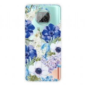 Θήκη Xiaomi Redmi Note 9 Pro 5G Ακουαρέλα Λουλούδια