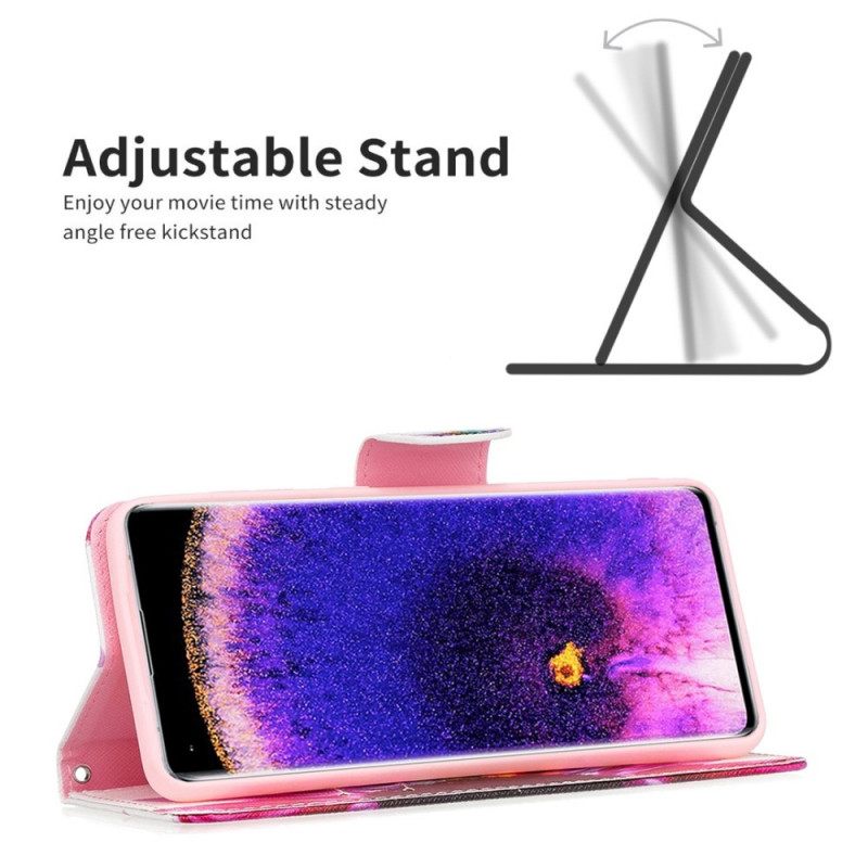 Κάλυμμα Oppo Find X5 Ακουαρέλα Λουλούδι