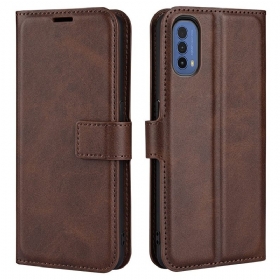 Κάλυμμα Moto E40 / E30 / E20 Slim Extreme Leather Effect