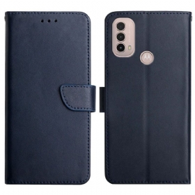 Θήκη Flip Moto E40 / E30 / E20 Γνήσιο Δέρμα Nappa