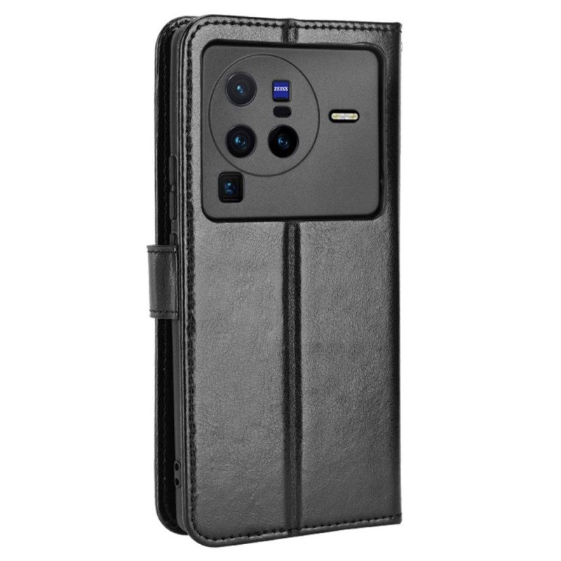 δερματινη θηκη Vivo X80 Pro Flashy Classic