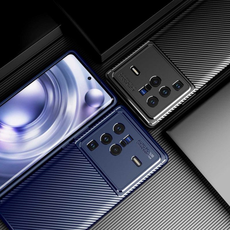 θηκη κινητου Vivo X80 Pro Εύκαμπτος Σωλήνας Από Ανθρακονήματα