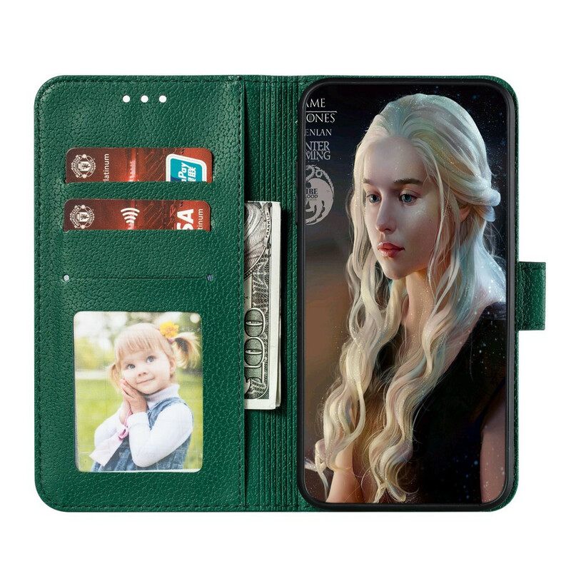 Κάλυμμα Samsung Galaxy A31 Faux Leather Live Your Dream