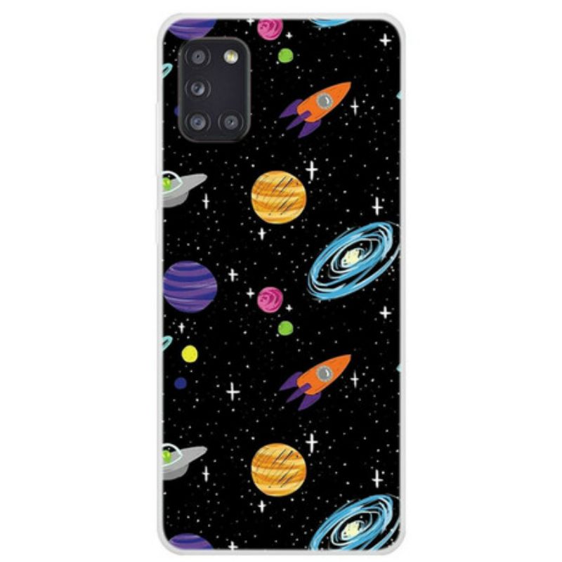 θηκη κινητου Samsung Galaxy A31 Πλανήτης Γαλαξίας