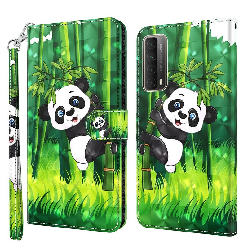 Κάλυμμα Huawei P Smart 2021 Πολύχρωμη Καμηλοπάρδαλη