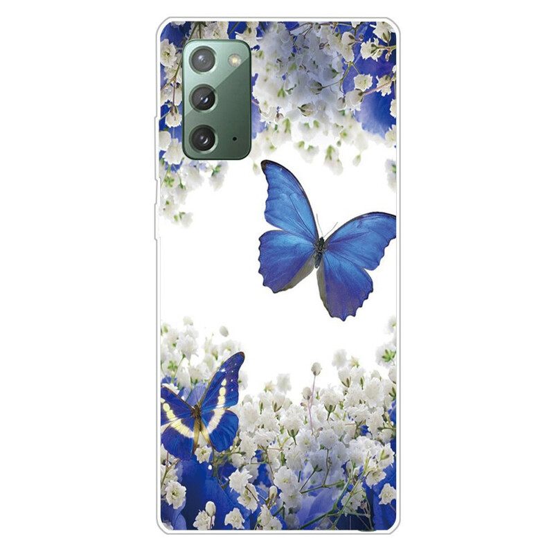 θηκη κινητου Samsung Galaxy Note 20 Πεταλούδες
