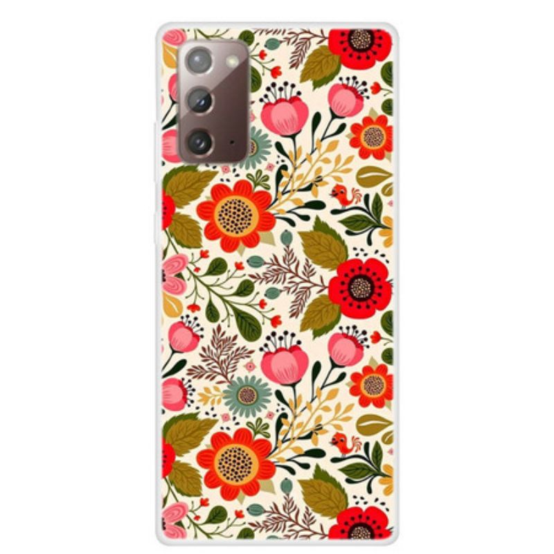 Θήκη Samsung Galaxy Note 20 Floral Tapestry