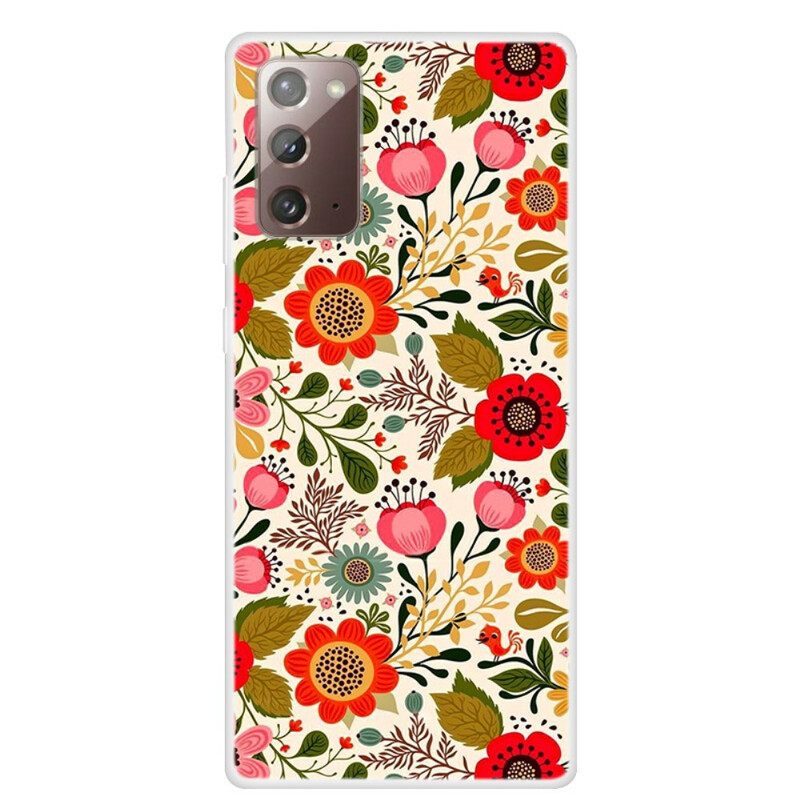 Θήκη Samsung Galaxy Note 20 Floral Tapestry