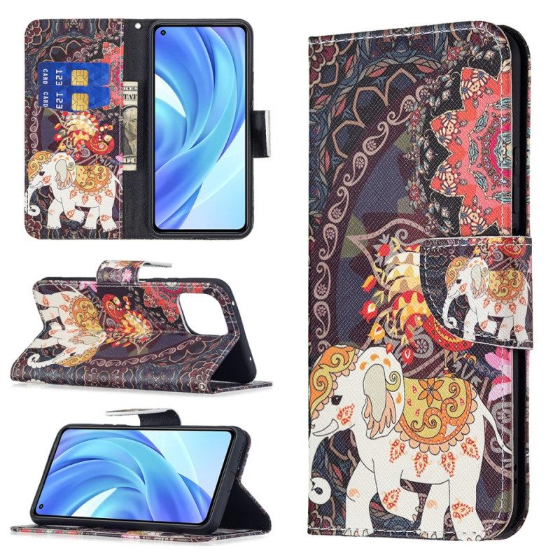 Κάλυμμα Xiaomi Mi 11 Lite 4G / 5G / 5G NE Ινδικοί Ελέφαντες