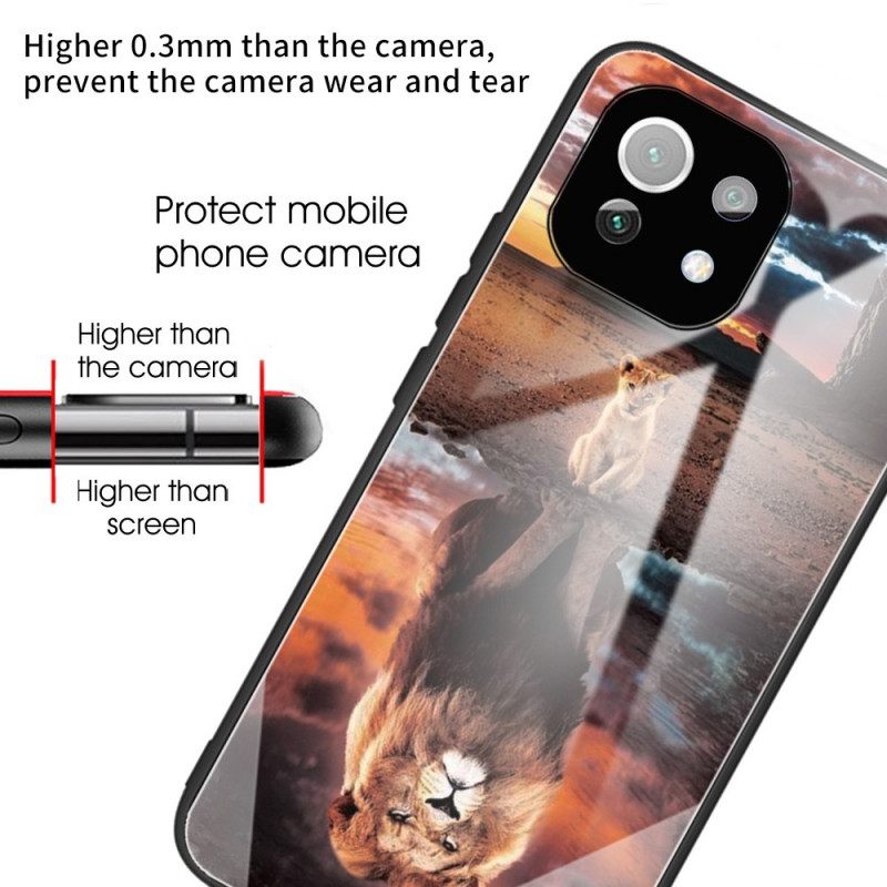 Θήκη Xiaomi Mi 11 Lite 4G / 5G / 5G NE Lion Cub's Dream Tempered Glass