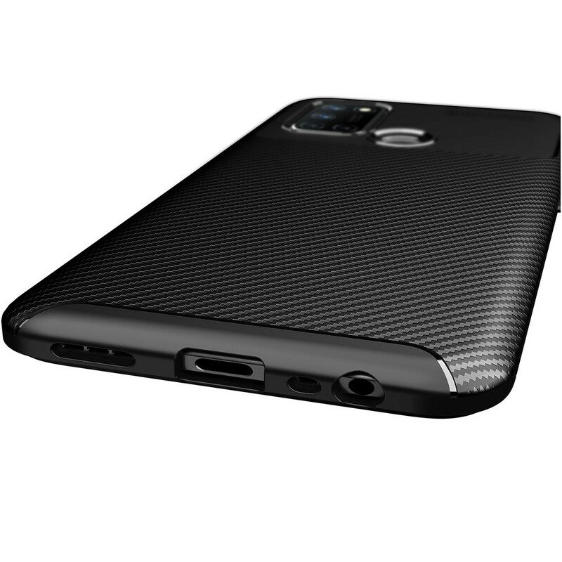 θηκη κινητου Realme 7i Ευέλικτη Υφή Από Ίνες Άνθρακα