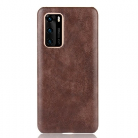 Θήκη Huawei P40 Αριστοκρατικό Ύφασμα