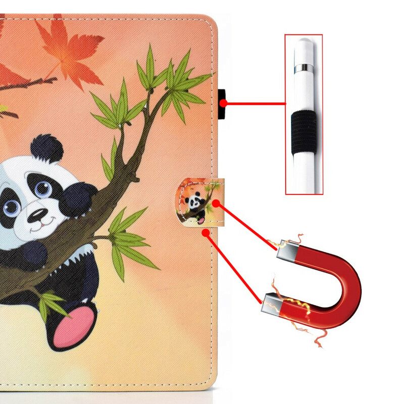 Κάλυμμα iPad Air (2022) (2020) Χαριτωμένο Panda
