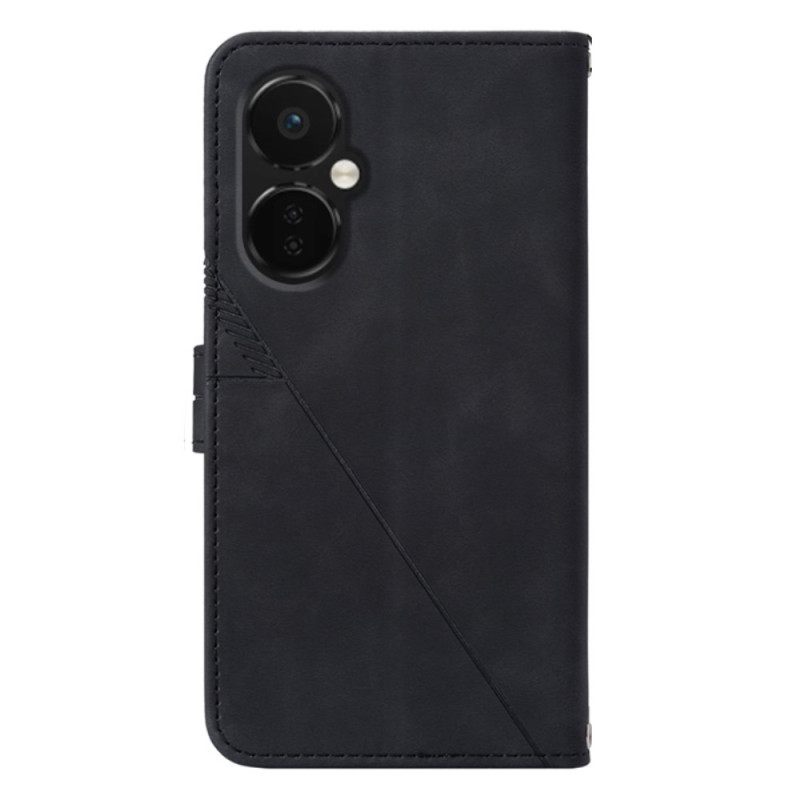 Κάλυμμα OnePlus Nord CE 3 Lite 5G με κορδονι Τρίγωνα Με Λουράκι