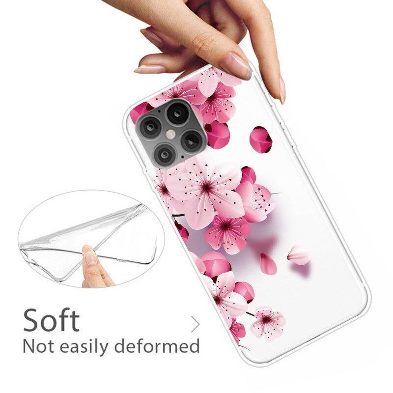 θηκη κινητου iPhone 12 Pro Max Premium Floral
