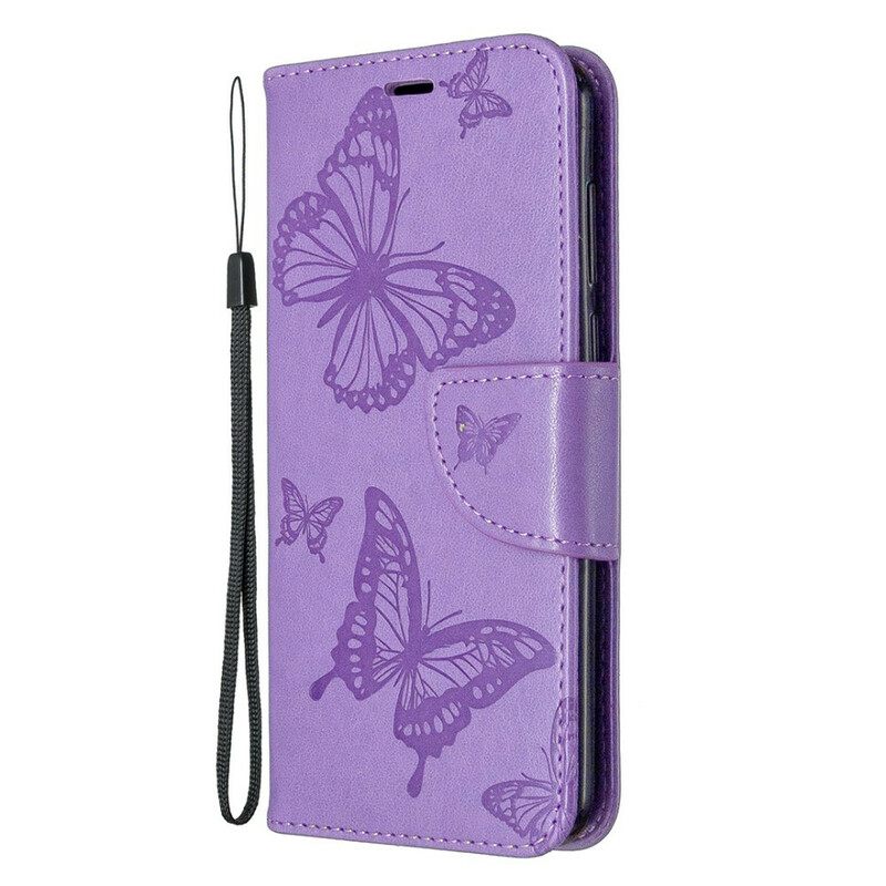 Κάλυμμα Huawei Y5p Θήκη Flip Μοναδικό Fluorescent Dream Catcher