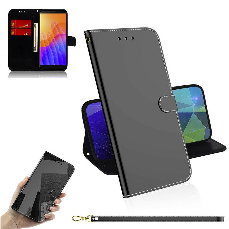 Θήκη Flip Huawei Y5p Ethnic Elephants Mandala