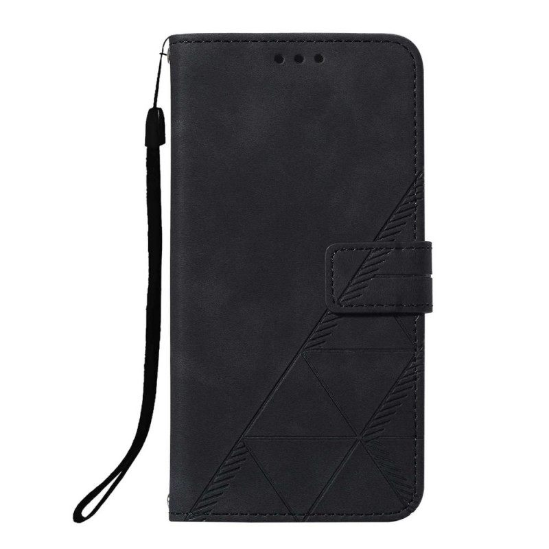 Κάλυμμα OnePlus Nord Εφέ Δέρματος Πυραμίδας