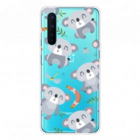 Θήκη OnePlus Nord Χαριτωμένα Γκρι Κοάλα