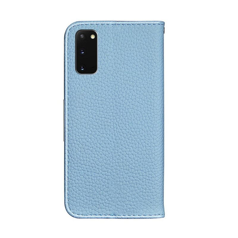 θηκη κινητου Samsung Galaxy S20 Θήκη Flip Faux Leather Litchi Ultra Chic