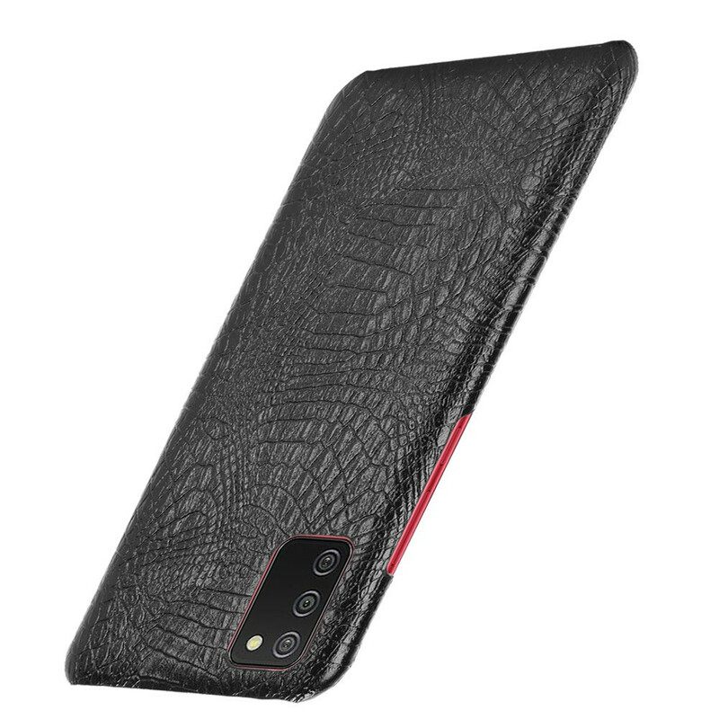 Θήκη Samsung Galaxy A02s Εφέ Δέρματος Κροκοδείλου