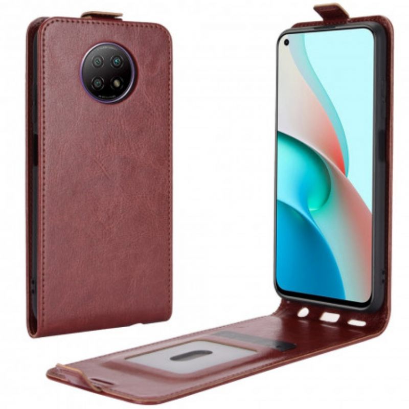 Κάλυμμα Xiaomi Redmi Note 9T Θήκη Flip Δερμάτινο Εφέ Κάθετου Πτερυγίου