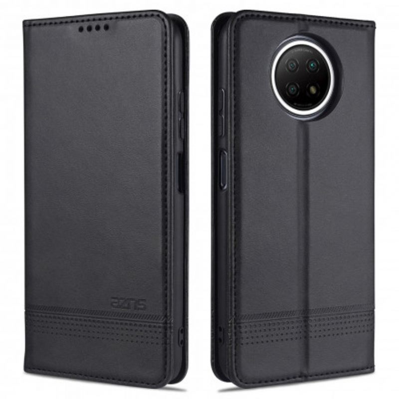 θηκη κινητου Xiaomi Redmi Note 9T Θήκη Flip Azns Styling Δέρματος