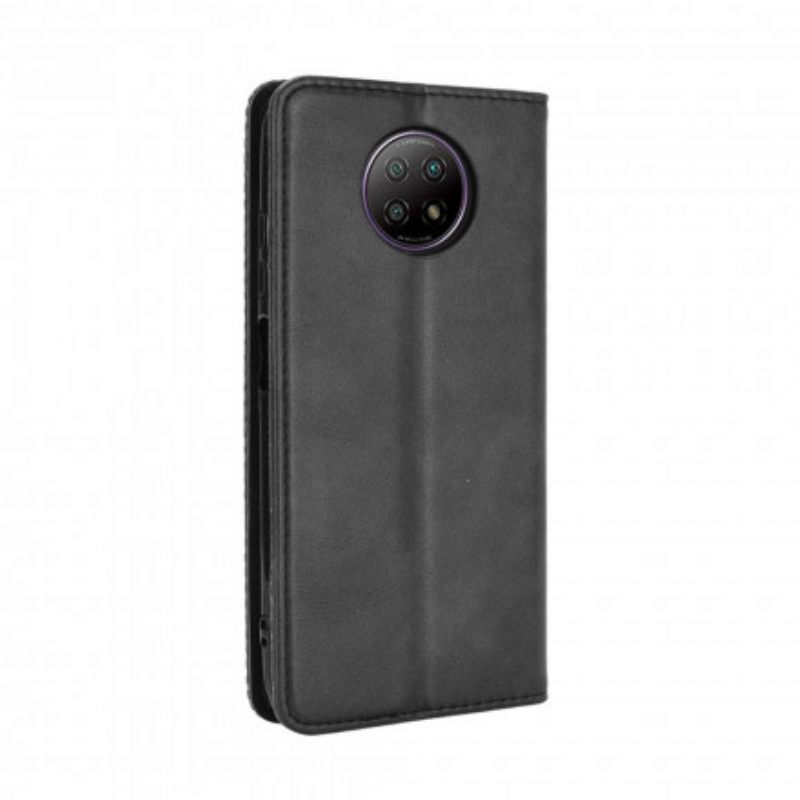 θηκη κινητου Xiaomi Redmi Note 9T Θήκη Flip Στυλιζαρισμένο Δερμάτινο Εφέ
