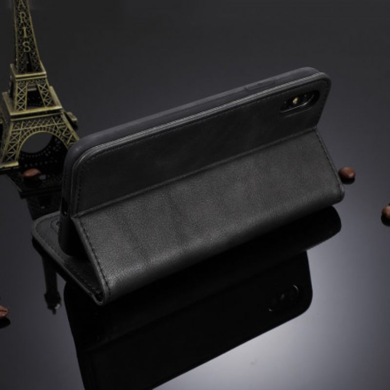 θηκη κινητου Xiaomi Redmi Note 9T Θήκη Flip Στυλιζαρισμένο Δερμάτινο Εφέ