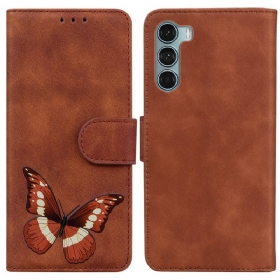 Κάλυμμα Moto G200 5G Skin-touch Butterfly