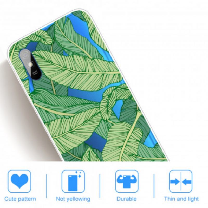 θηκη κινητου Xiaomi Redmi 9A Φύλλωμα