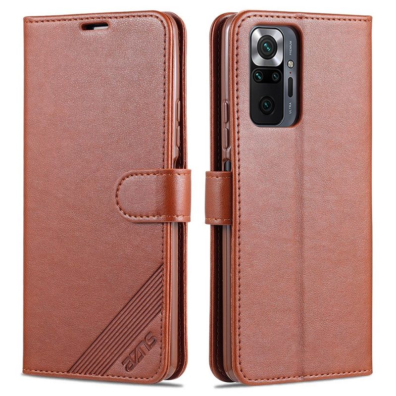 δερματινη θηκη Xiaomi Redmi Note 10 Pro Azns Faux Leather