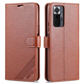 δερματινη θηκη Xiaomi Redmi Note 10 Pro Azns Faux Leather
