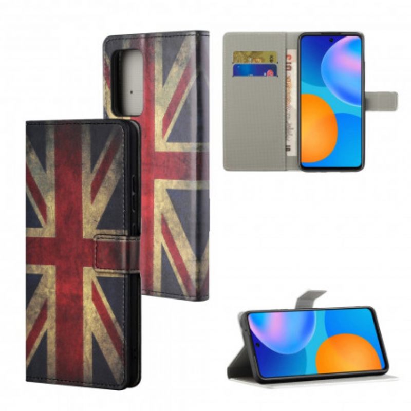 δερματινη θηκη Xiaomi Redmi Note 10 Pro Σημαία Της Αγγλίας