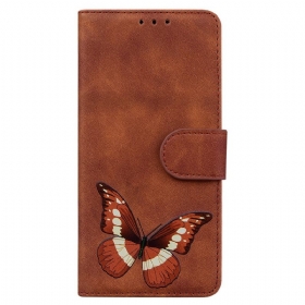 δερματινη θηκη Xiaomi Redmi Note 10 Pro Skin-touch Butterfly