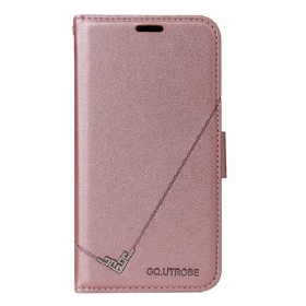 Κάλυμμα Xiaomi Redmi Note 10 Pro Faux Leather Gq.utrobe
